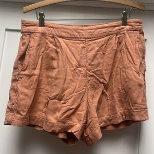 Abercrombie linen shorts size large